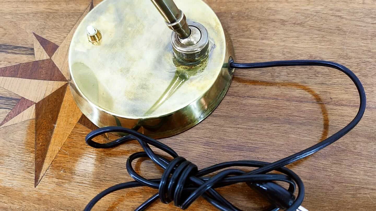 Brass table lamp, 60s 1334055