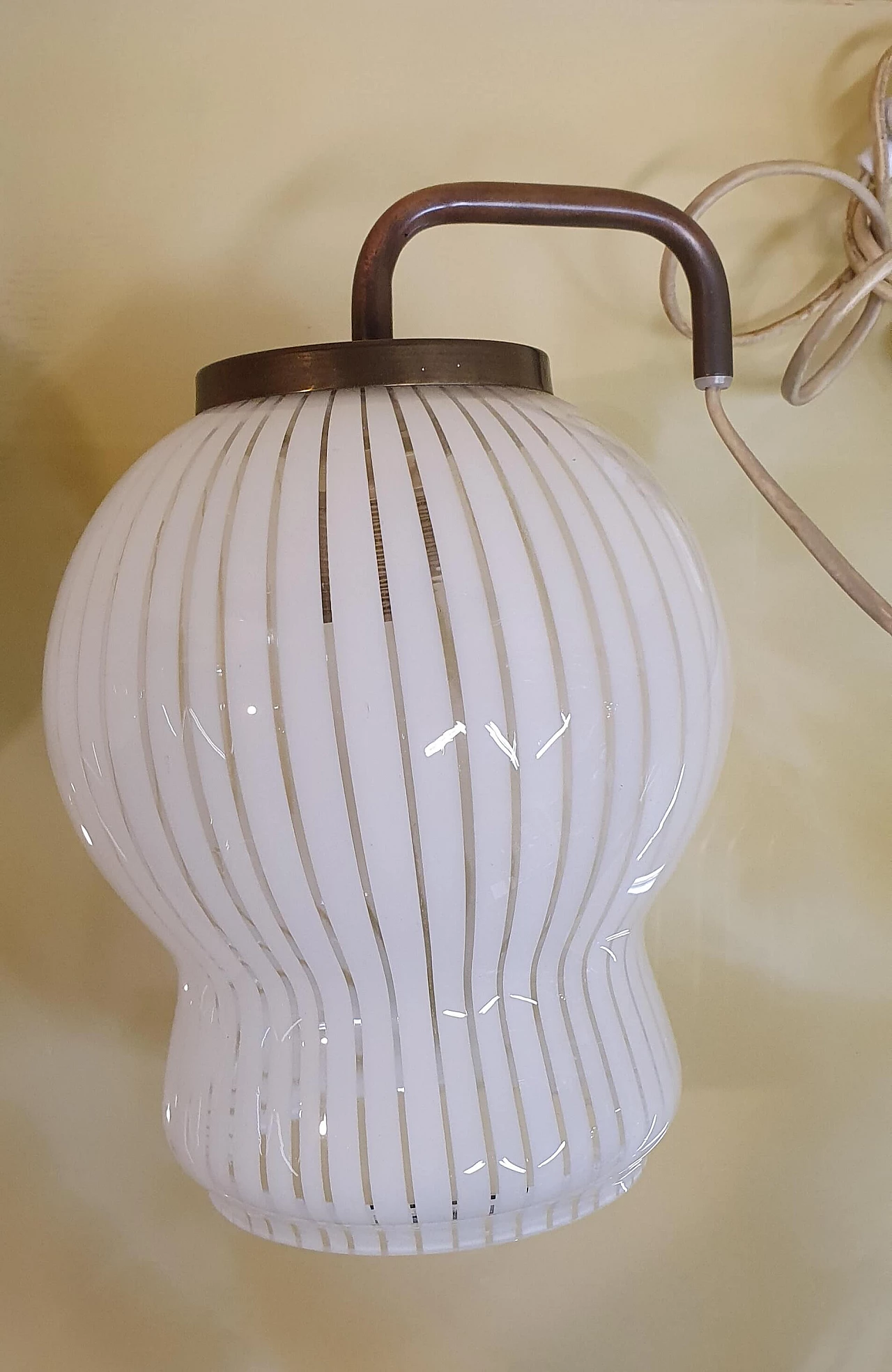 Pair of Murano glass lampshades, 1970s 1334124