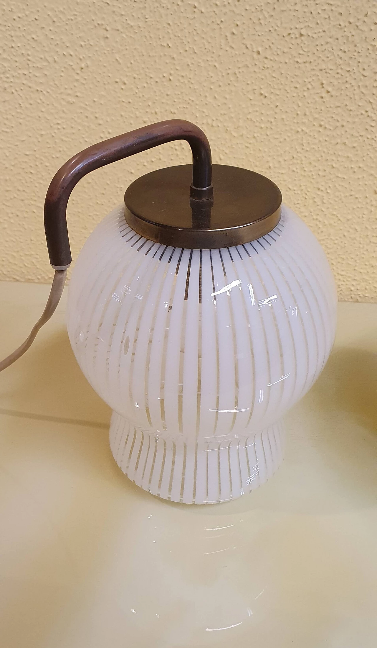 Pair of Murano glass lampshades, 1970s 1334126