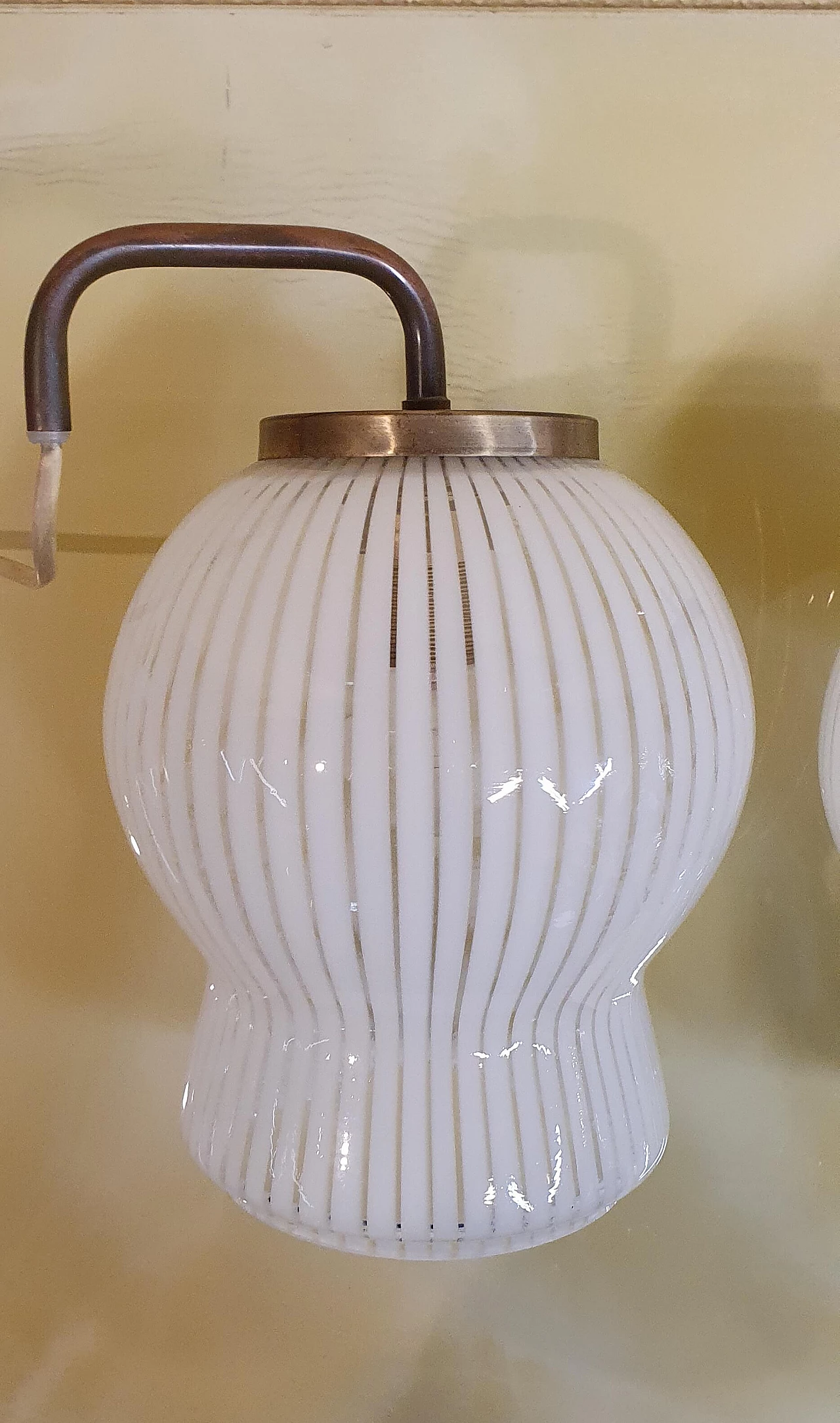 Pair of Murano glass lampshades, 1970s 1334127