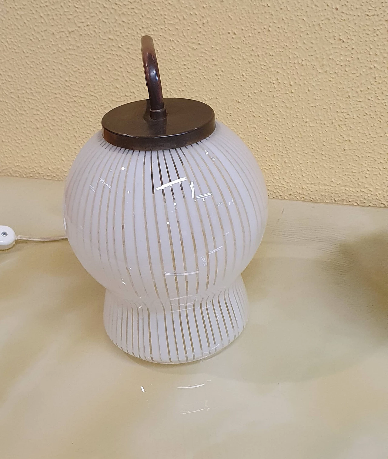 Pair of Murano glass lampshades, 1970s 1334128