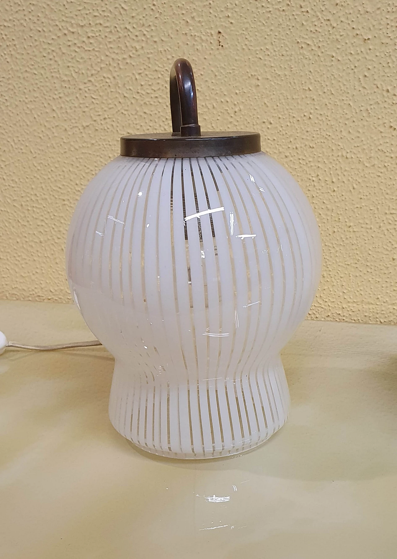 Pair of Murano glass lampshades, 1970s 1334129
