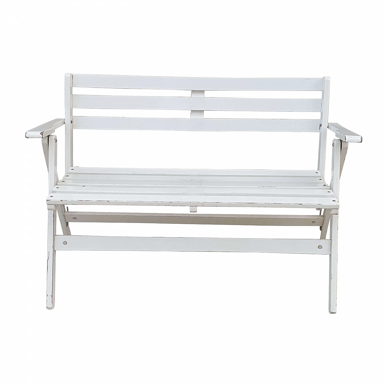 Panca in legno pieghevole di Berbor, anni '70 1334594