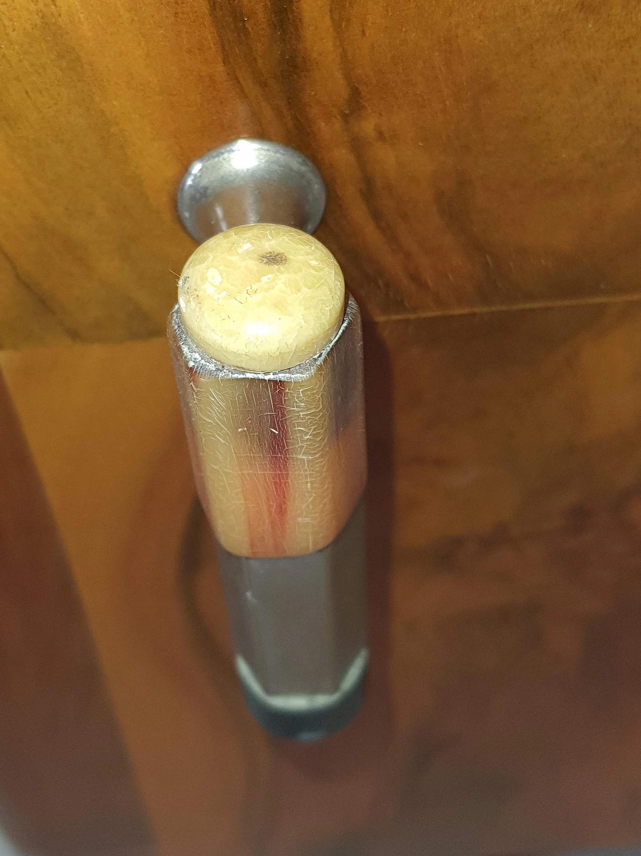 Pair of Art Deco nightstands in zebrano, 1930s 1334764