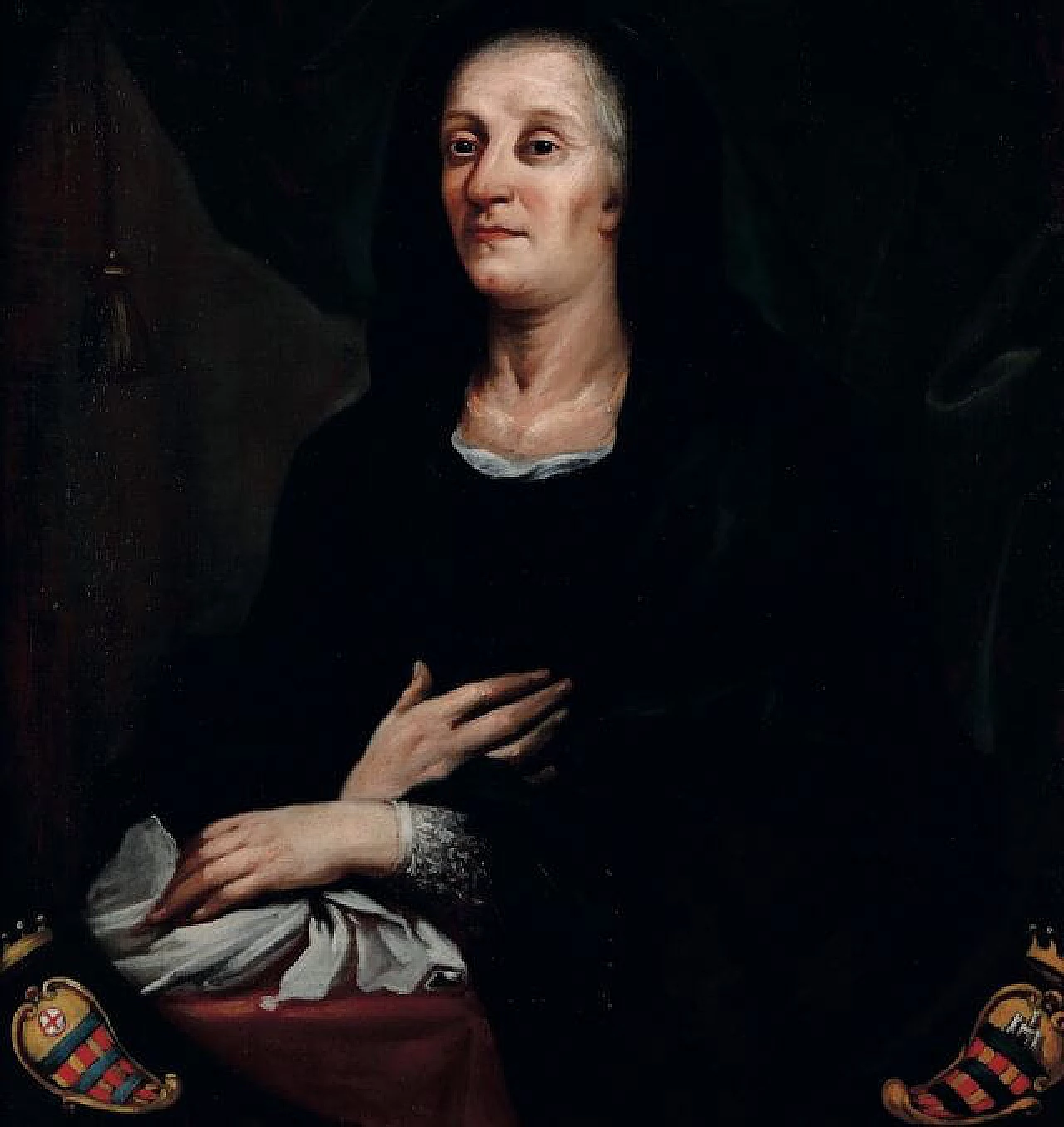 Portrait of a Noblewoman oil on canvas, 18th century 1336439