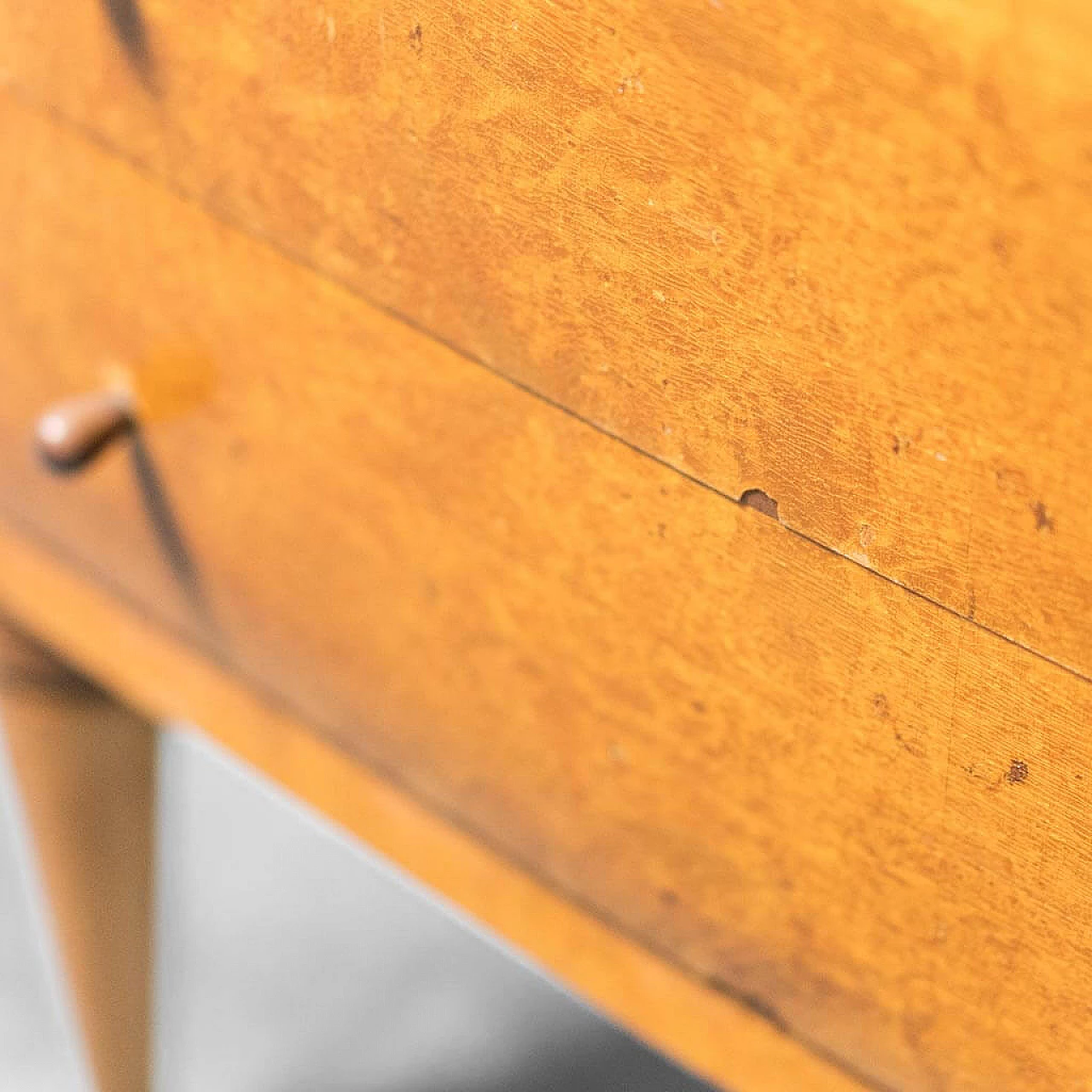 Wooden chest of drawers with mirror, 1940s 1337668