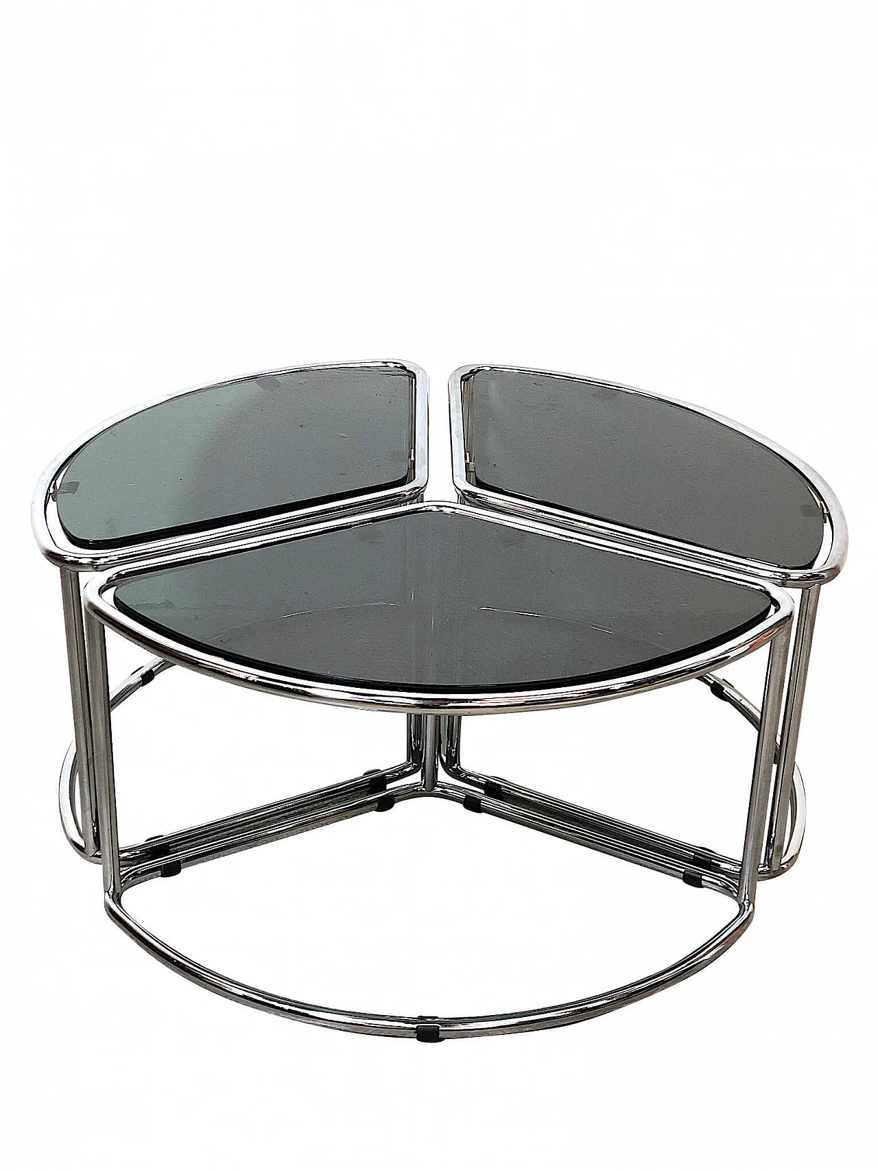 3 Modular Space Age coffee tables, 1970s 1337765