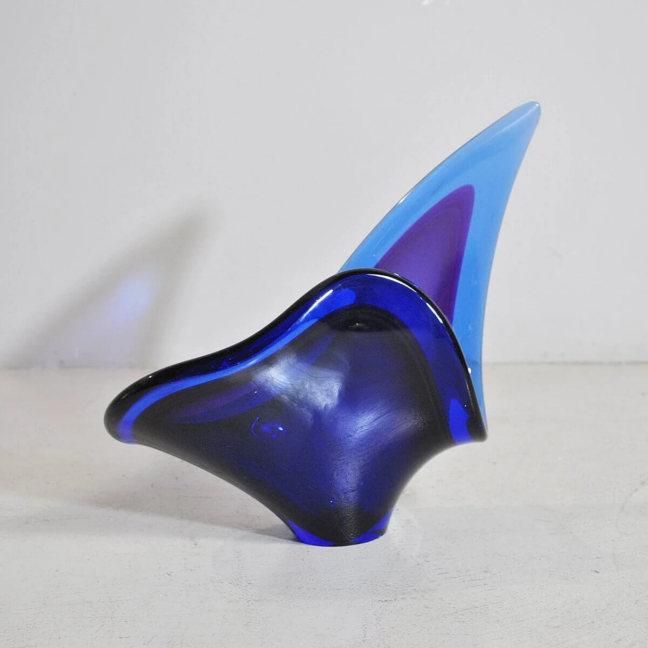 Vase in glass by Flavio Poli for Seguso, 50s 1338507