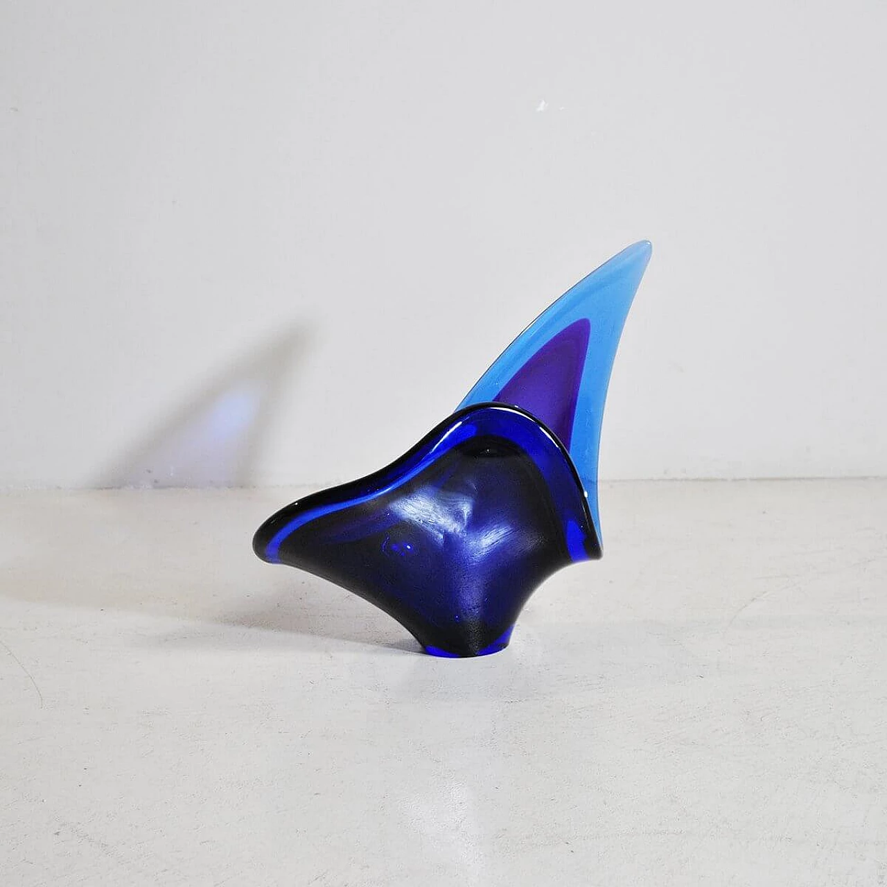 Vase in glass by Flavio Poli for Seguso, 50s 1338508