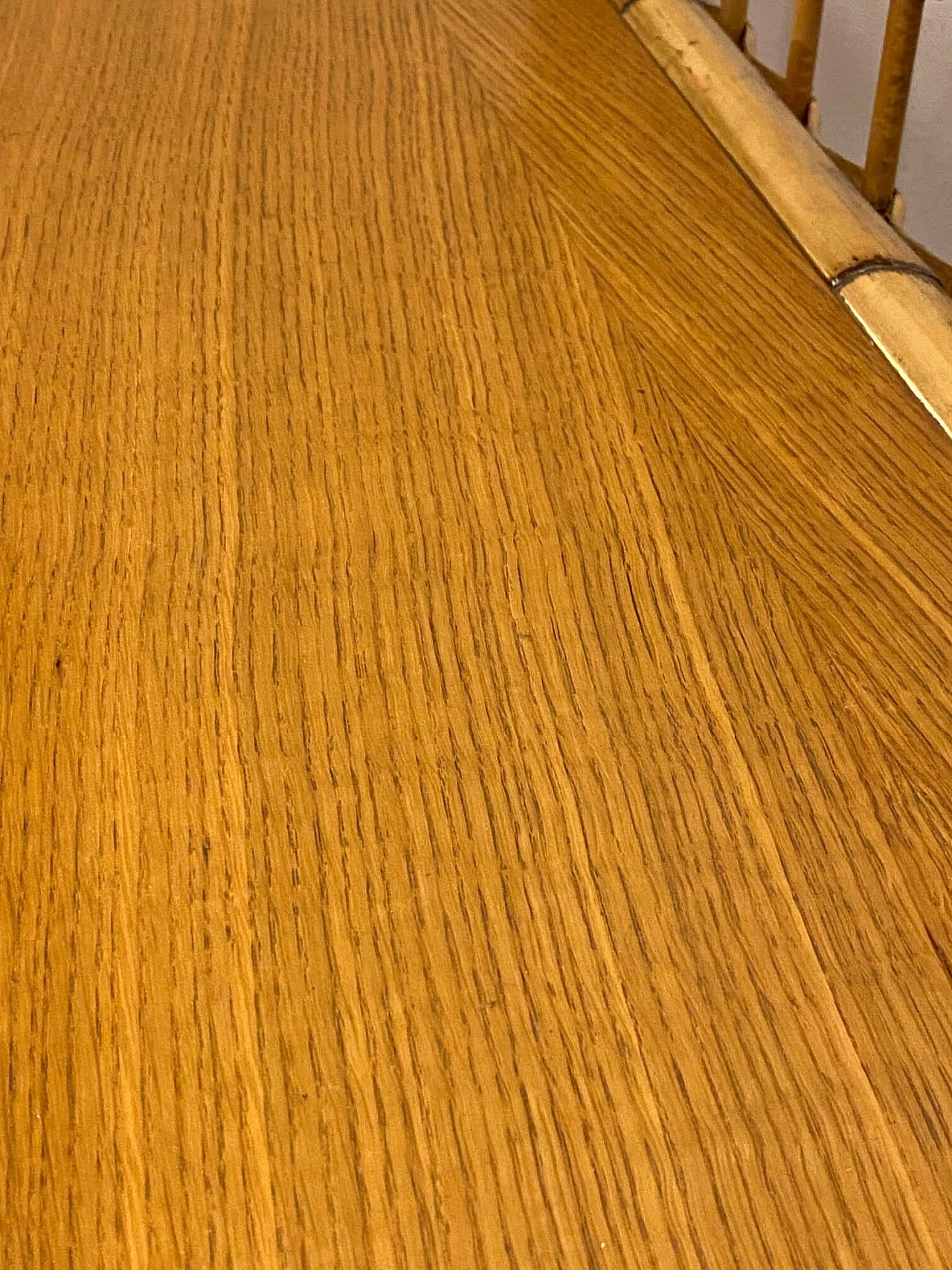 Scaffale in bambù e vimini, anni '70 1339480