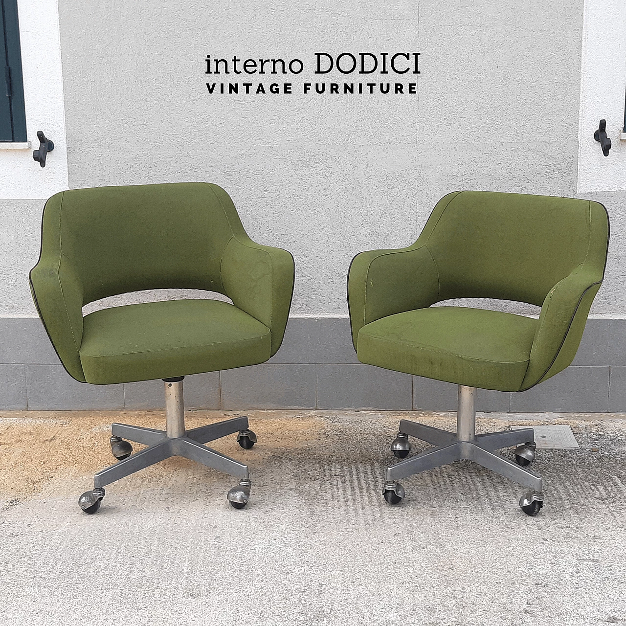 Swivel armchair by Mobiltecnica, 60s, 4 available 1339805