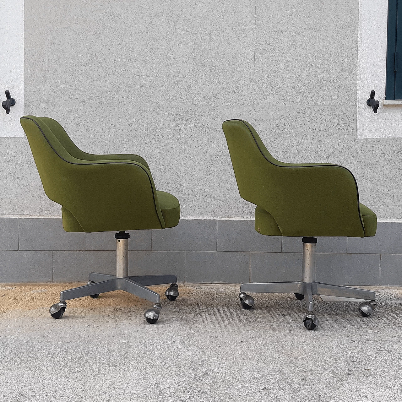 Swivel armchair by Mobiltecnica, 60s, 4 available 1339808