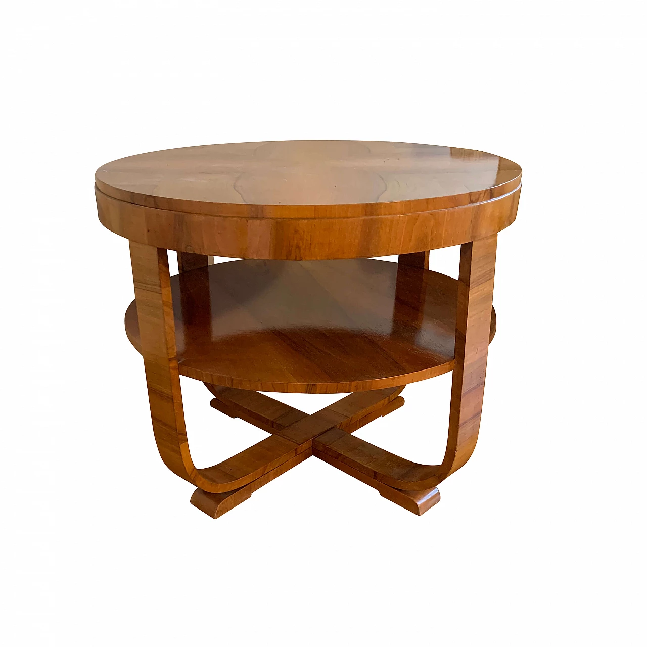 Tavolino Deco in noce, anni '30 1340288