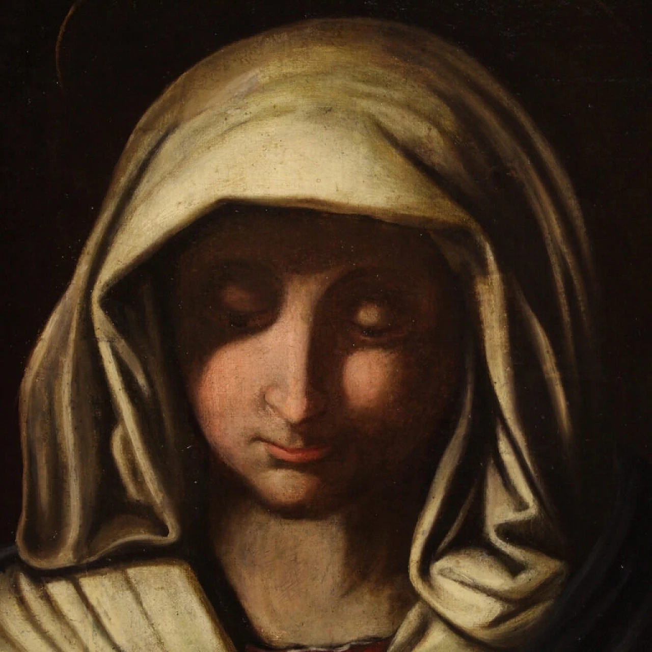 Da Sassoferrato, Madonna in preghiera, olio su tela, fine '600 1341053