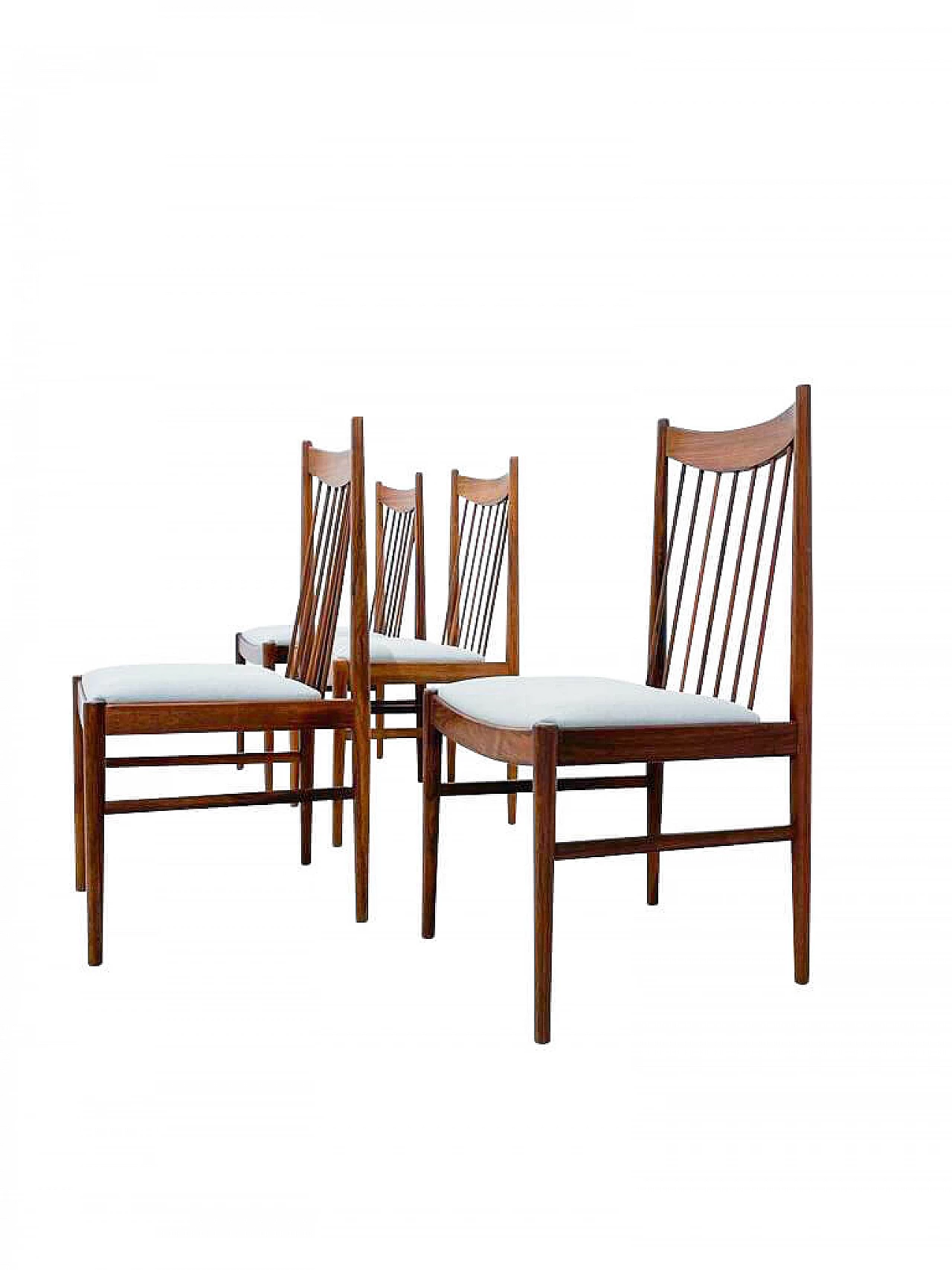 4 Danish rosewood chairs by Arne Vodder, 1960s 1341102