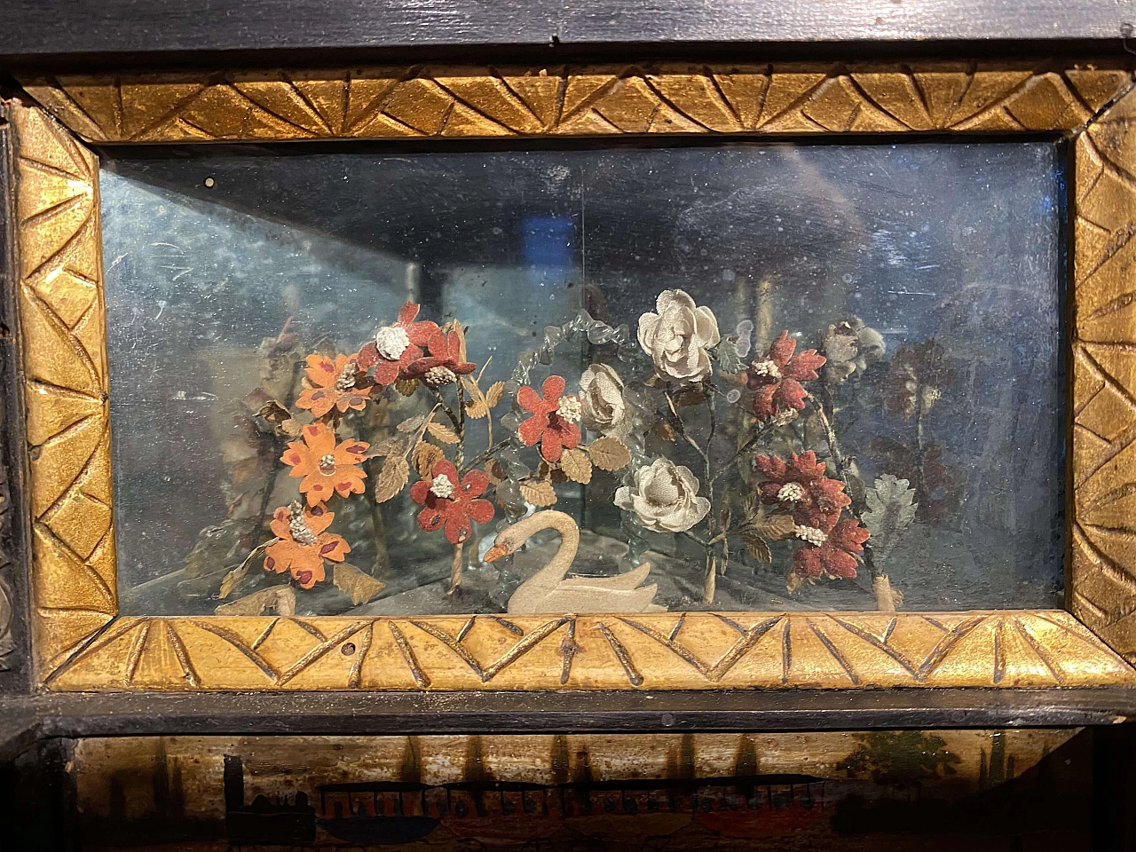 Directory clock with alabaster columns, '700 1341836