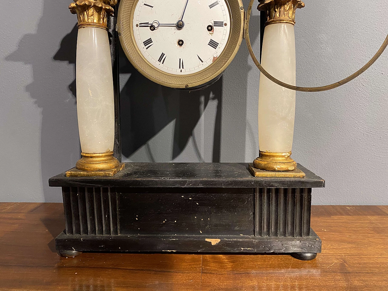 Directory clock with alabaster columns, '700 1341842
