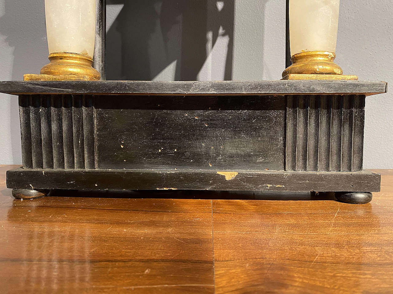 Directory clock with alabaster columns, '700 1341843