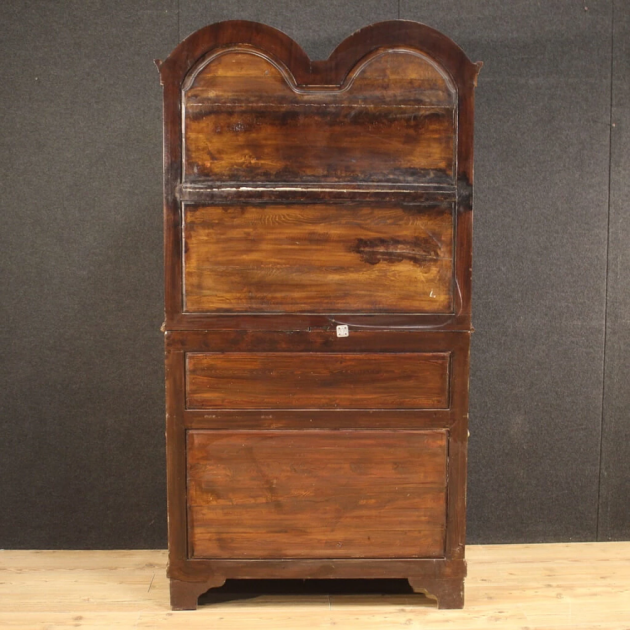Trumeau olandese in legno intarsiato 1342149