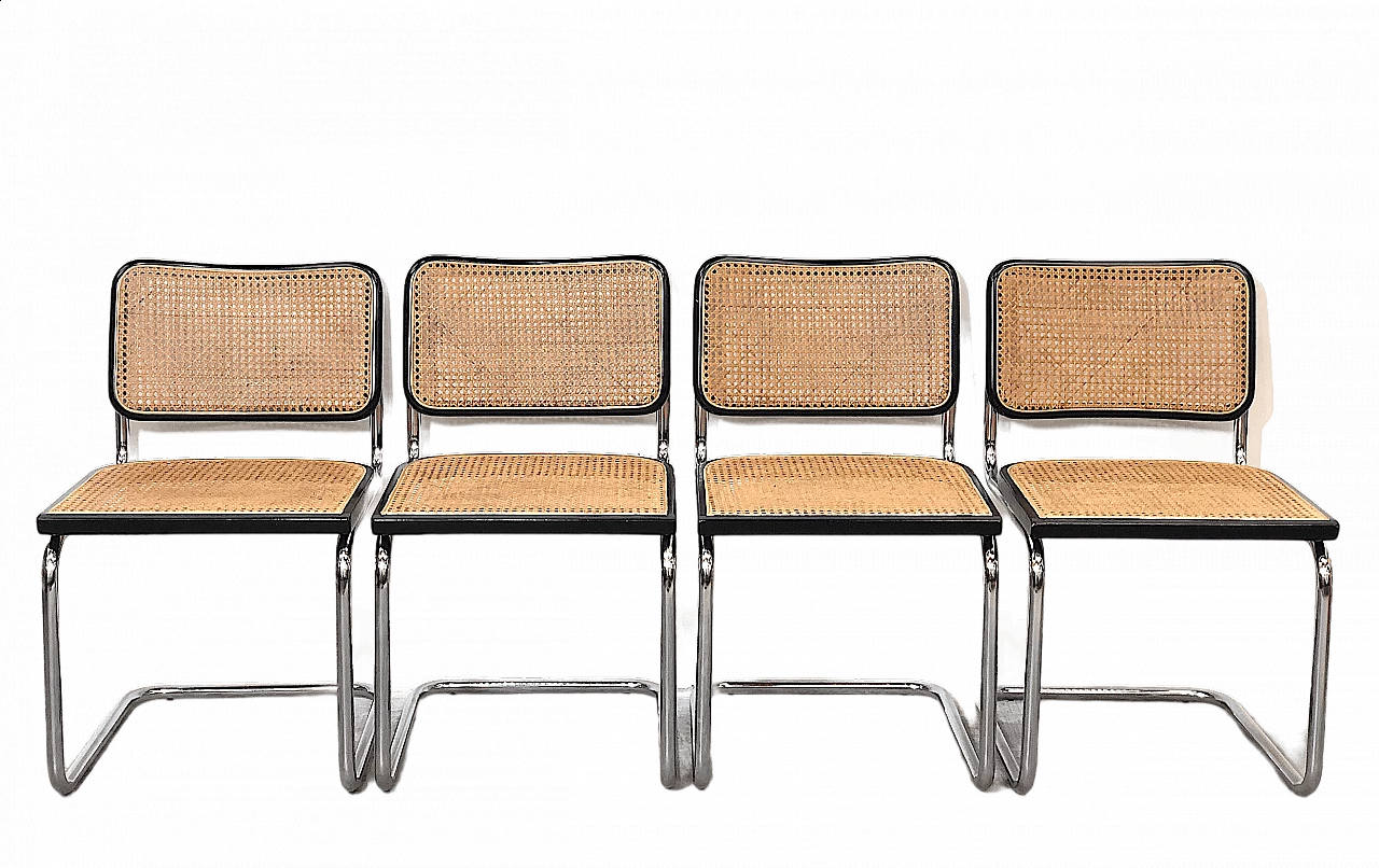 4 Sedie Cesca di Marcel Breuer, anni '70 1343131