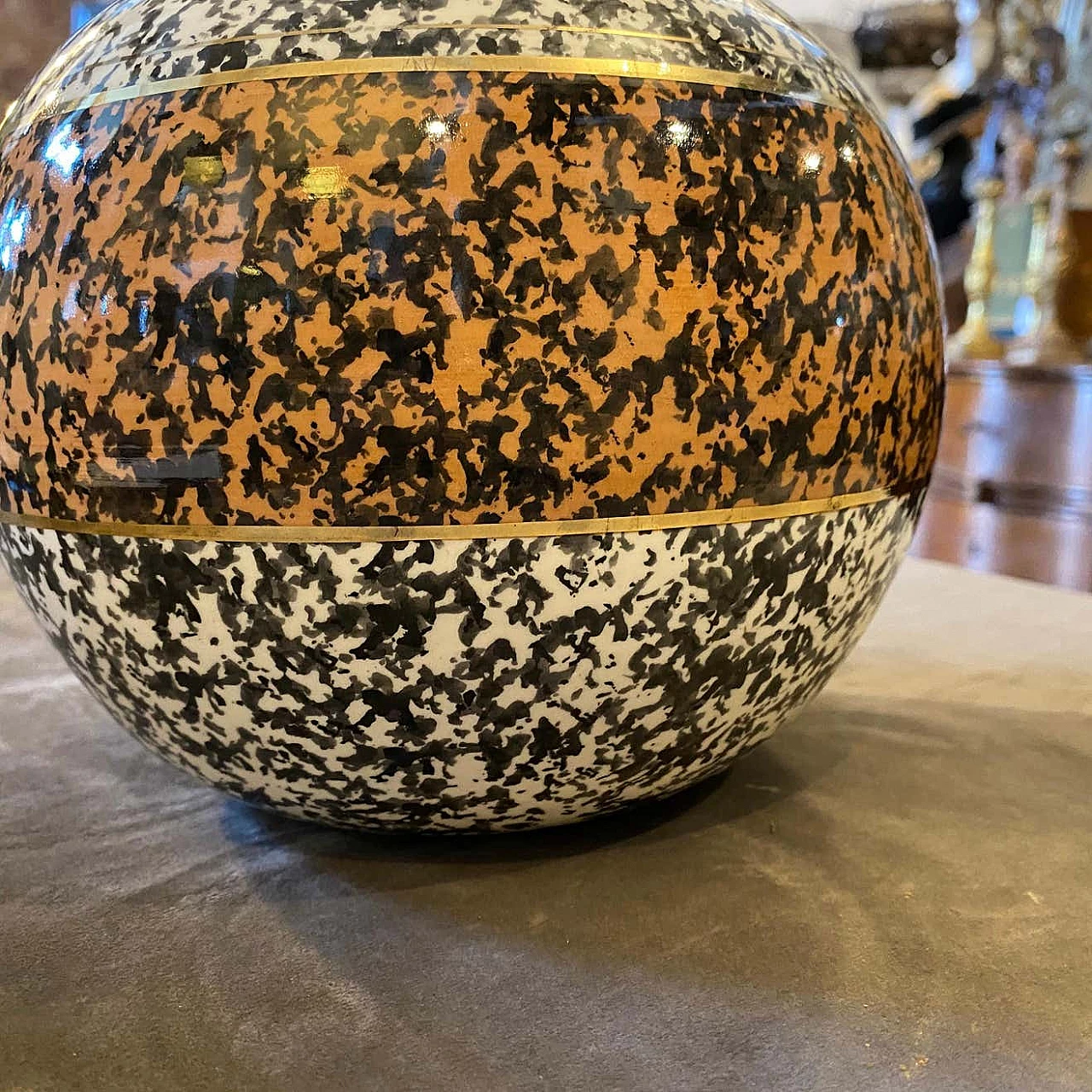 Vaso in ceramica, anni '70 1343445