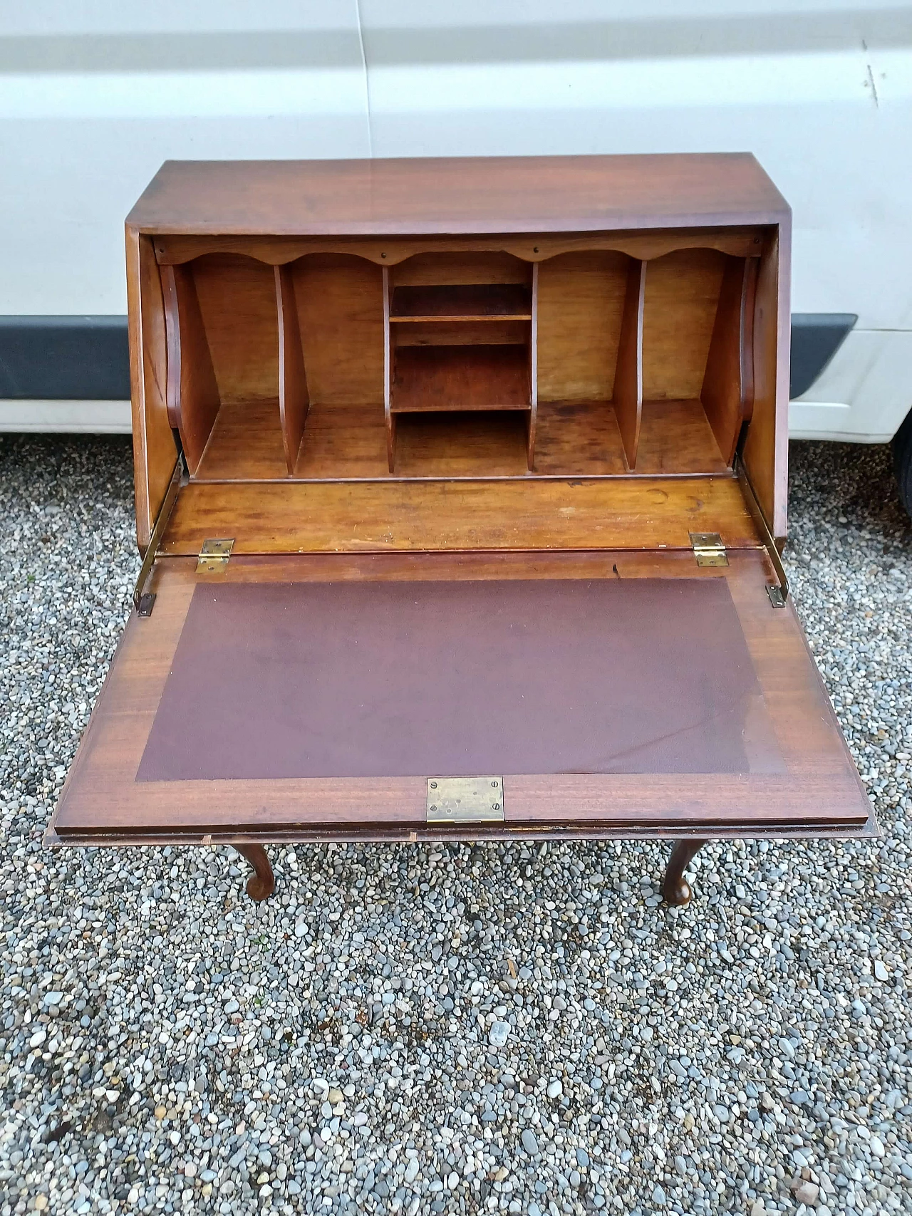 English mahogany flap cabinet, 1940s 1343518