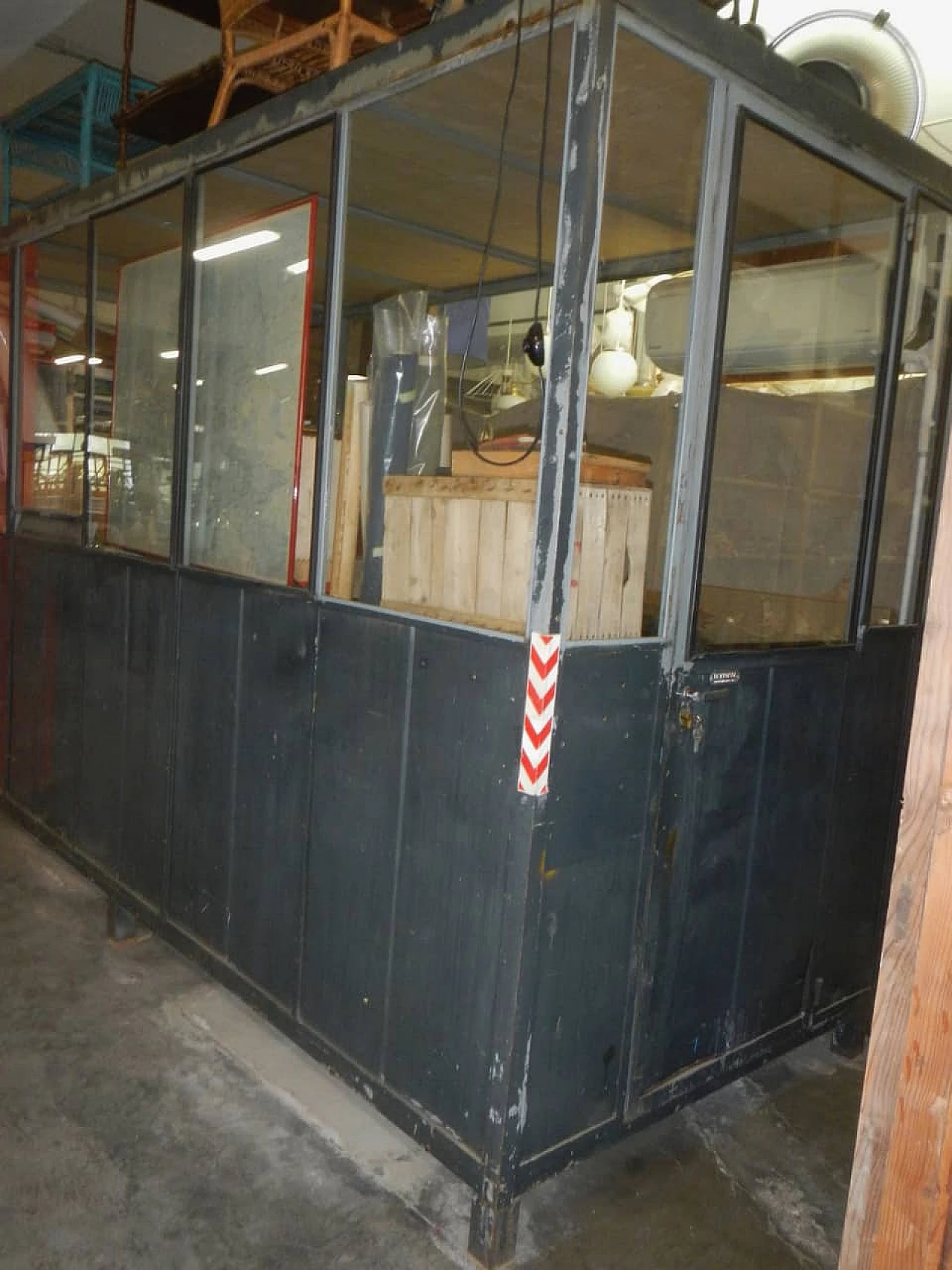 Paratia auto portante da ufficio in metallo, anni '70 1344392