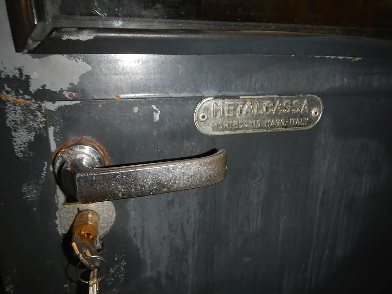 Paratia auto portante da ufficio in metallo, anni '70 1344394