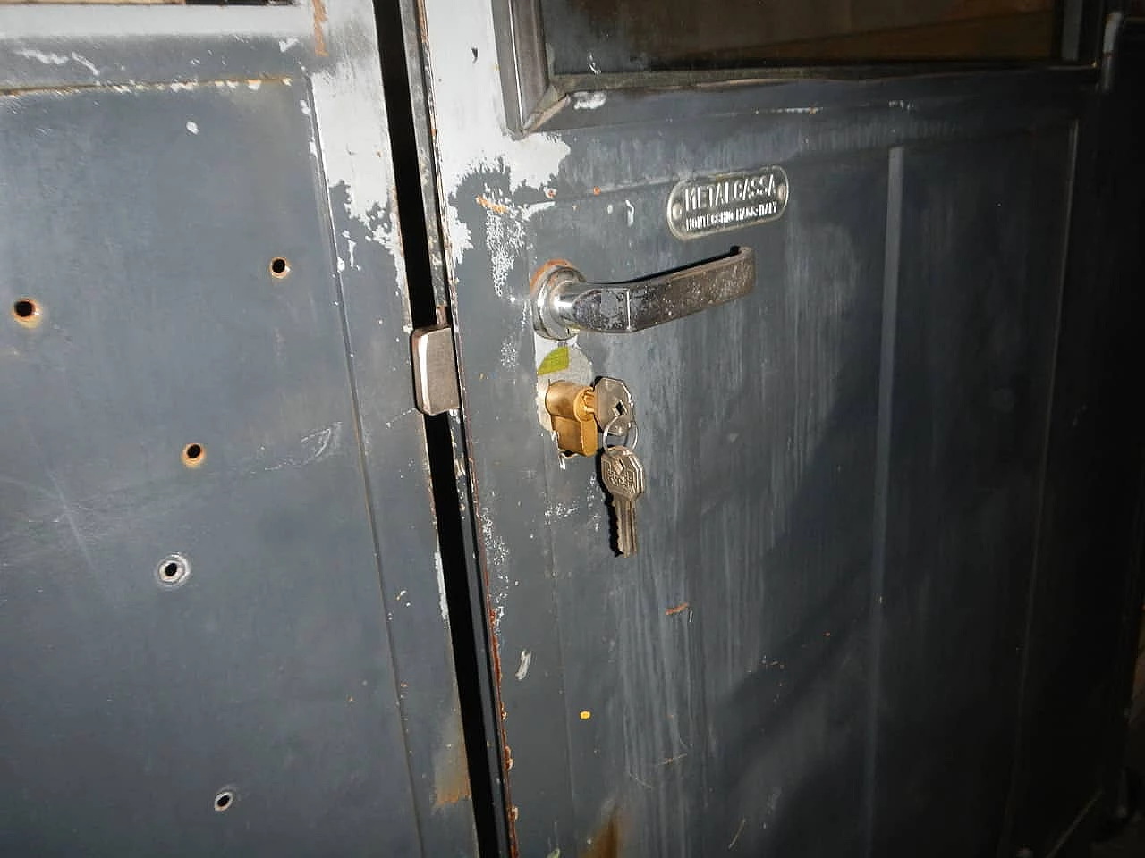 Paratia auto portante da ufficio in metallo, anni '70 1344395