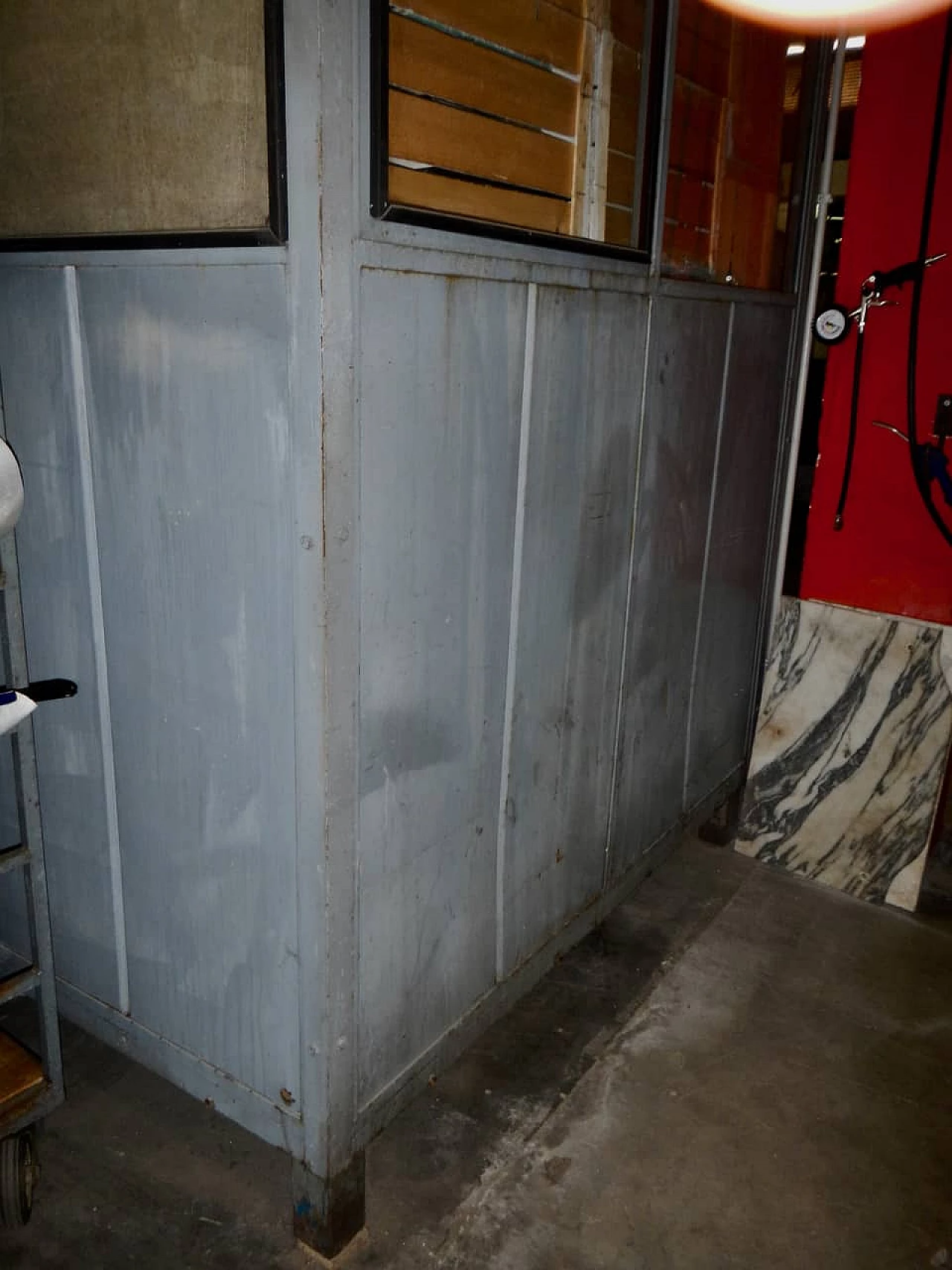 Paratia auto portante da ufficio in metallo, anni '70 1344397