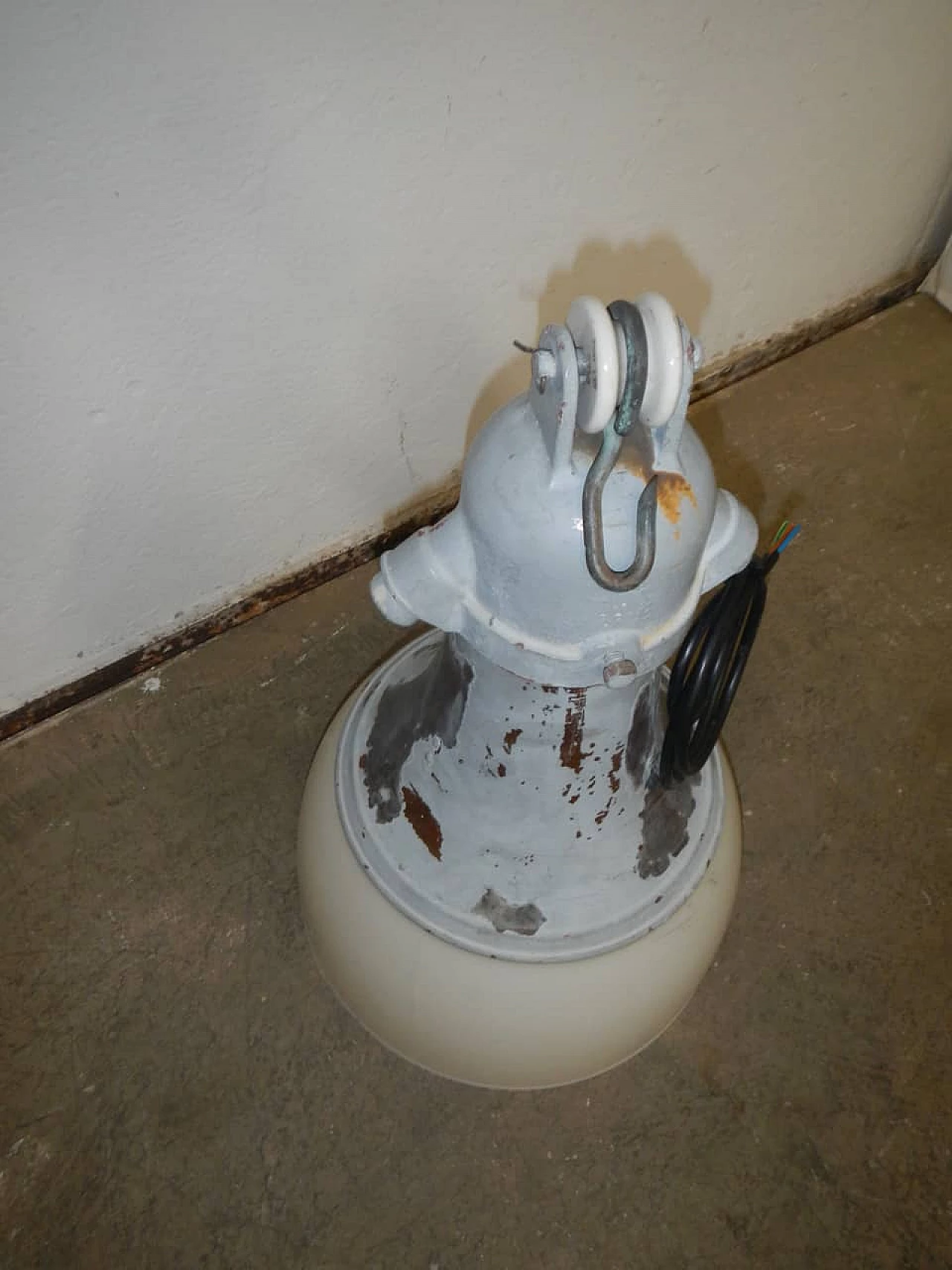 Metal, ceramic and plastic street lamp, 1950s 1344799