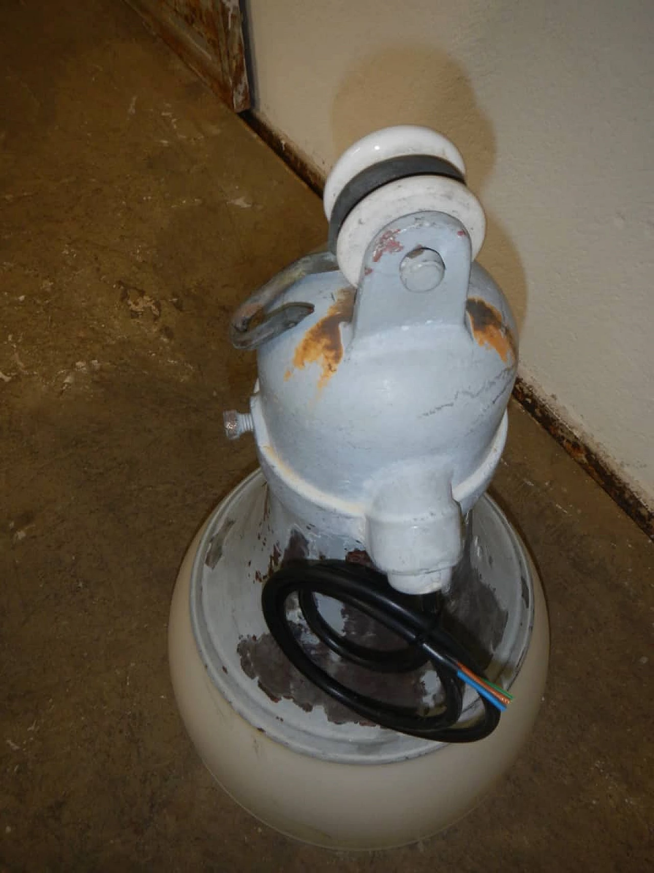 Metal, ceramic and plastic street lamp, 1950s 1344800