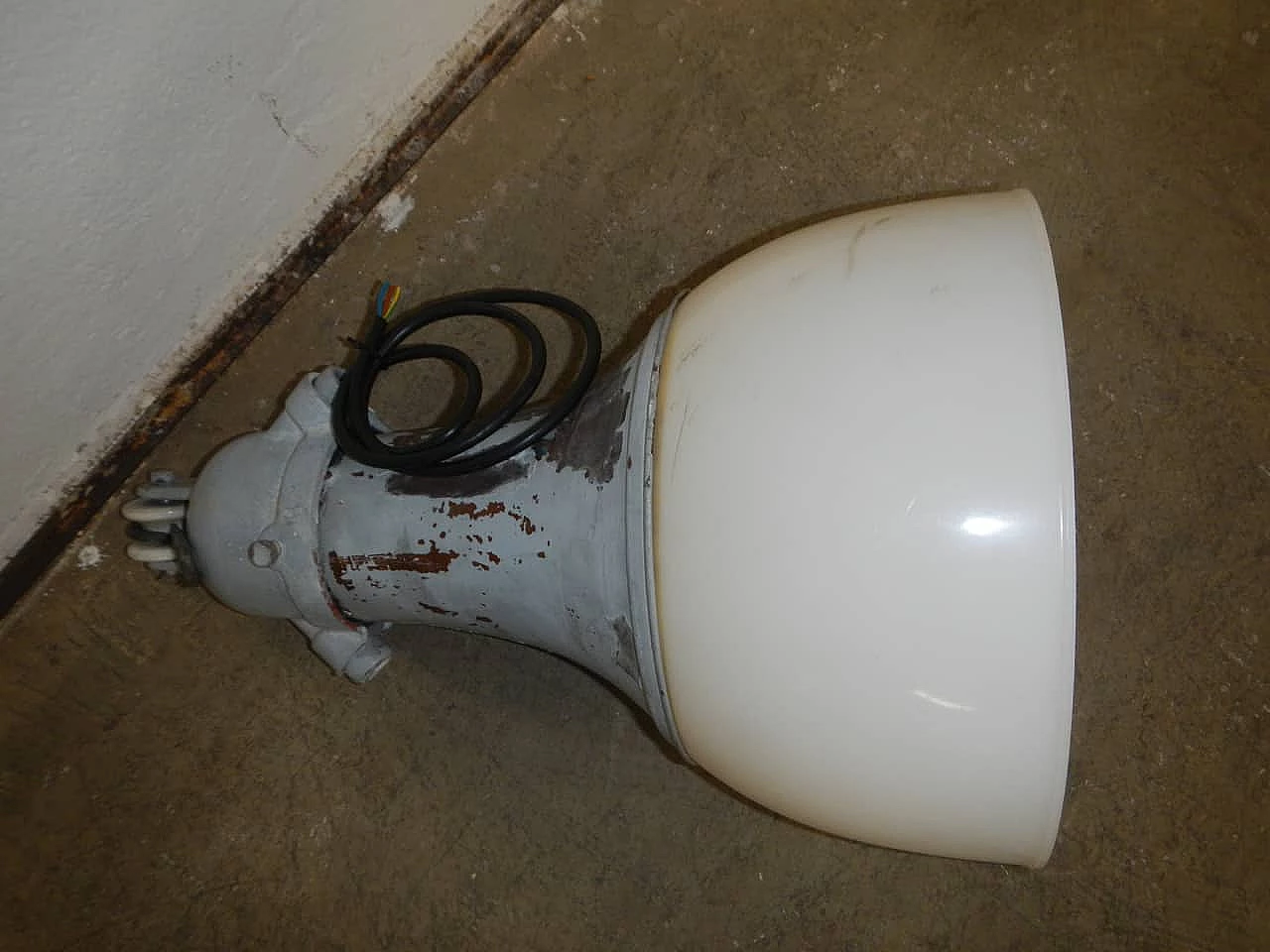 Metal, ceramic and plastic street lamp, 1950s 1344801