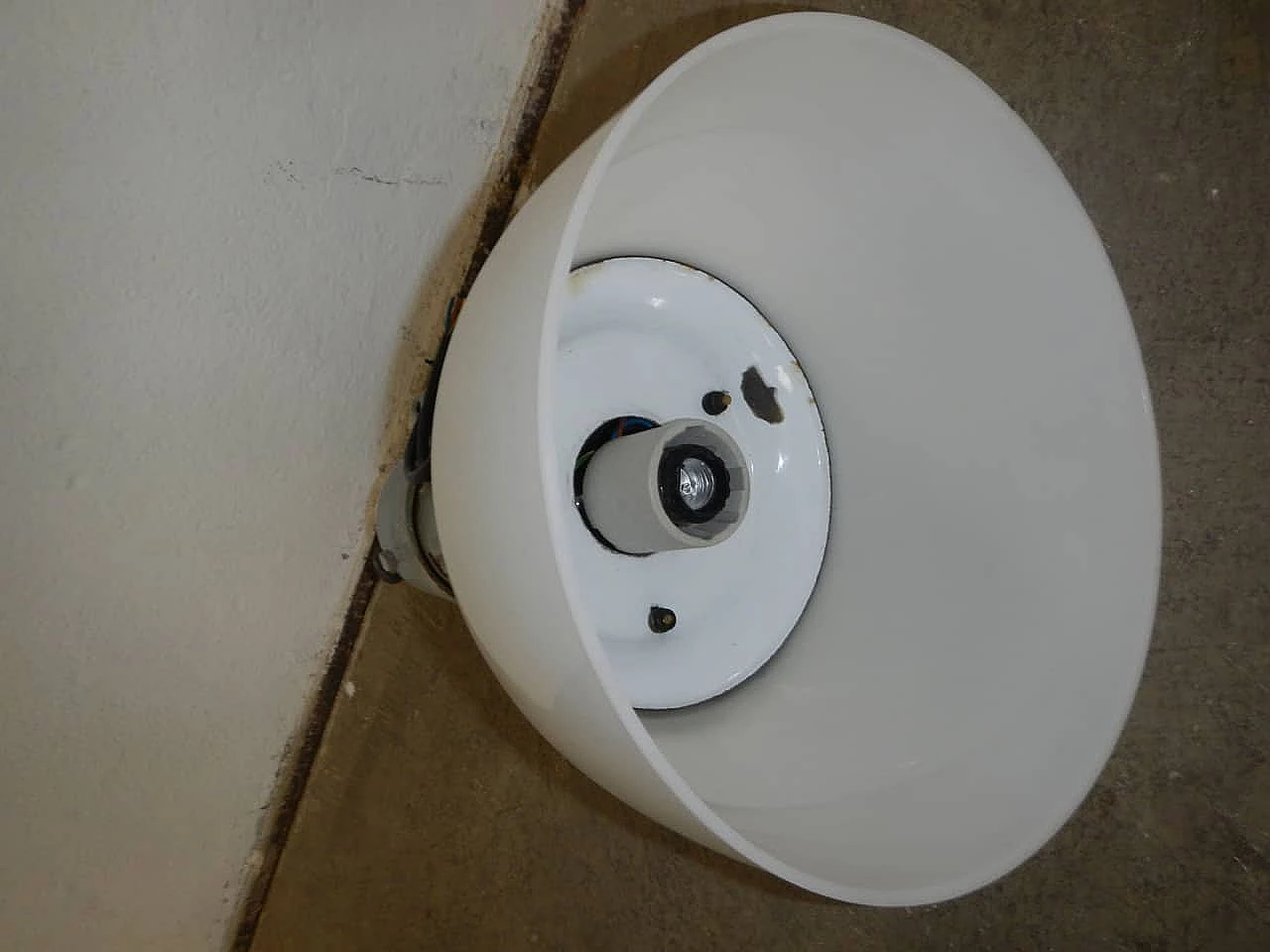 Metal, ceramic and plastic street lamp, 1950s 1344802