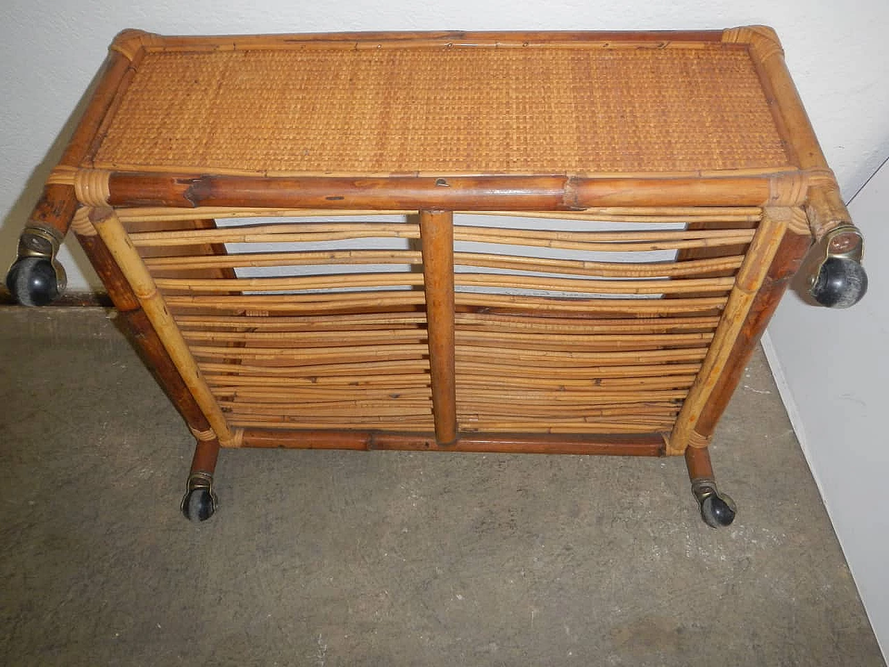 Wicker trolley, 60s 1345484