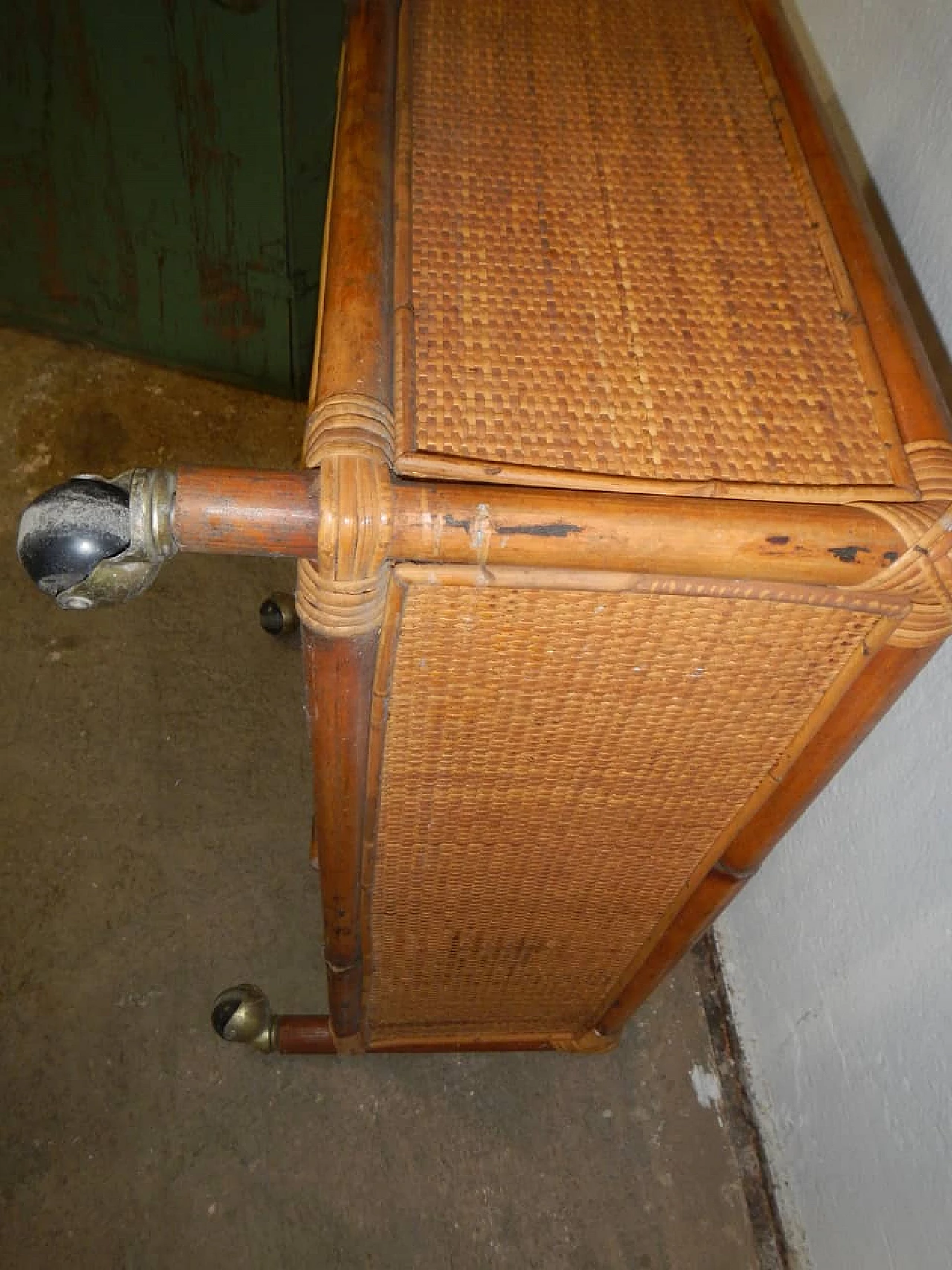 Wicker trolley, 60s 1345487