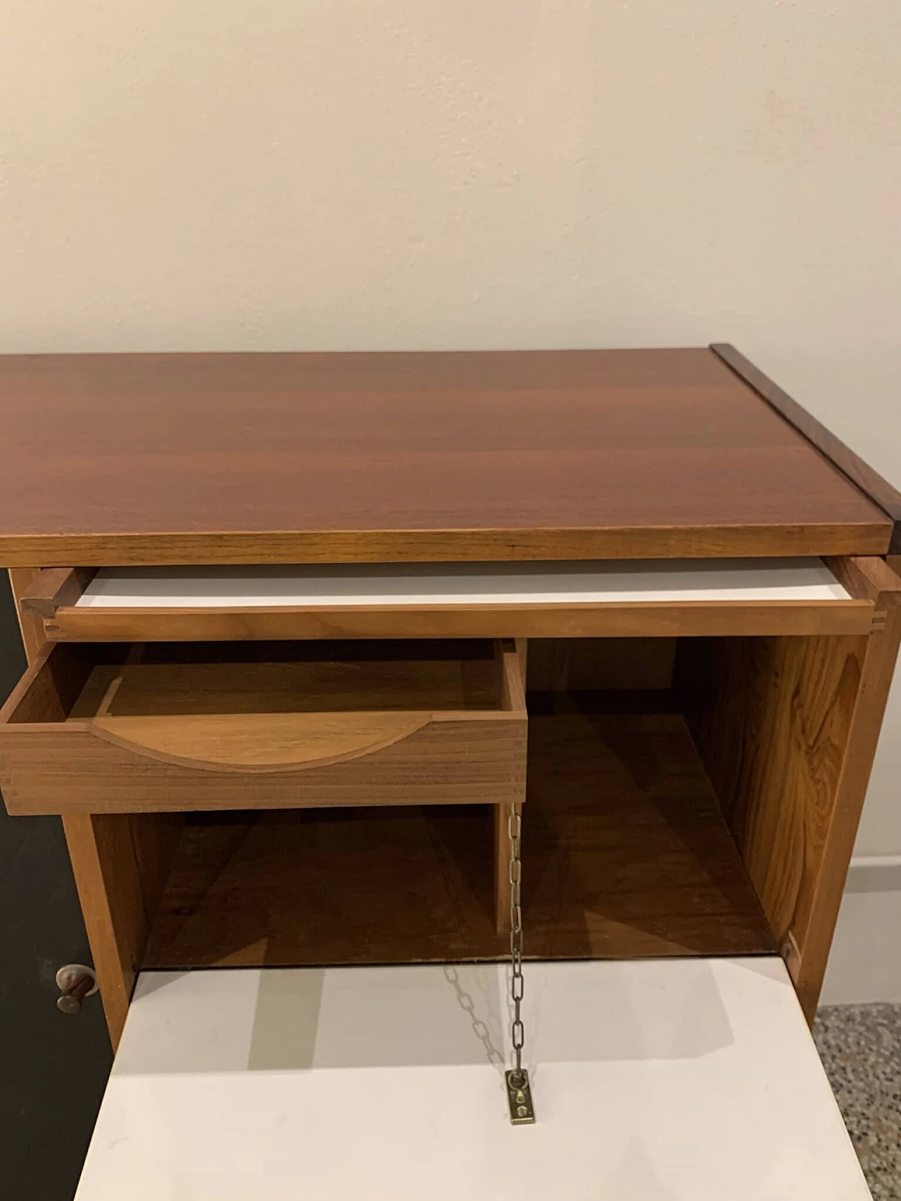Sideboard in wood by George Coslin for 3V Arredamenti, 60s 1346970