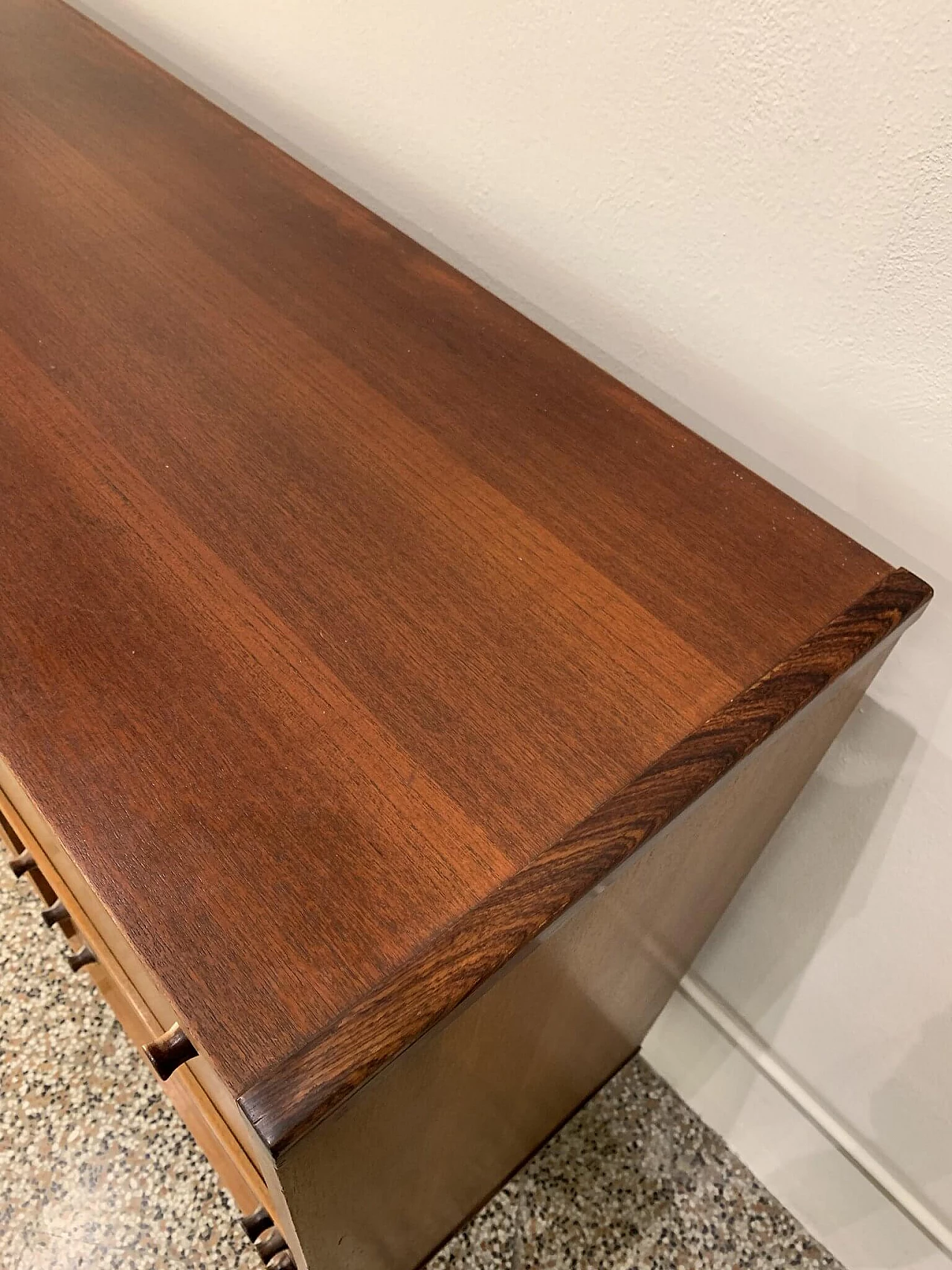 Credenza in legno di George Coslin per 3V Arredamenti, anni '60 1346977