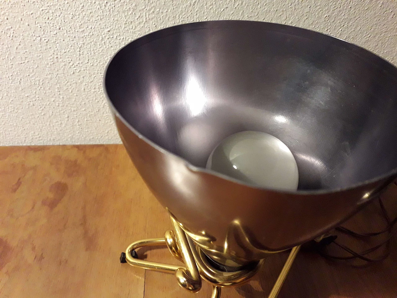 Pair of table lamps by Ettore Sottsass for Rinnovel, 1950s 1347533