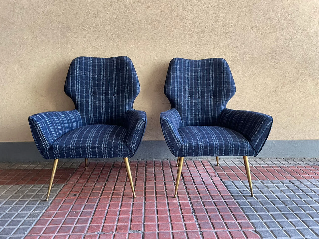 Pair of armchairs, 1950s 1348938