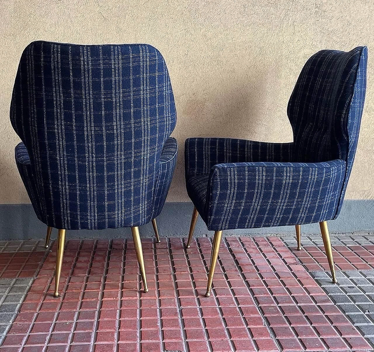Pair of armchairs, 1950s 1348939