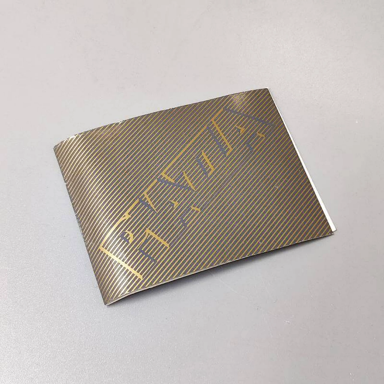 24K Gold and stainless steel cocktail shaker with ice bucket by Piazza, 1970s 1349076