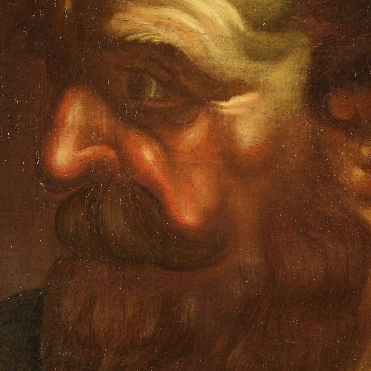 Stile di Egidio Dall'Oglio, Ritratto maschile, olio su tela, prima metà del '700 1352037