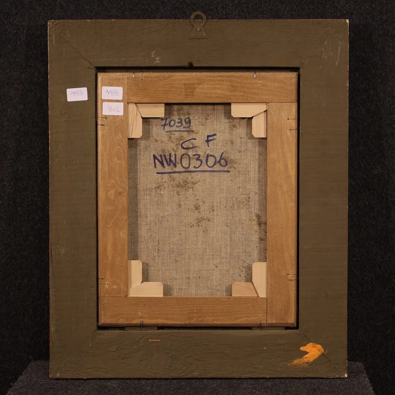 Stile di Egidio Dall'Oglio, Ritratto maschile, olio su tela, prima metà del '700 1352039