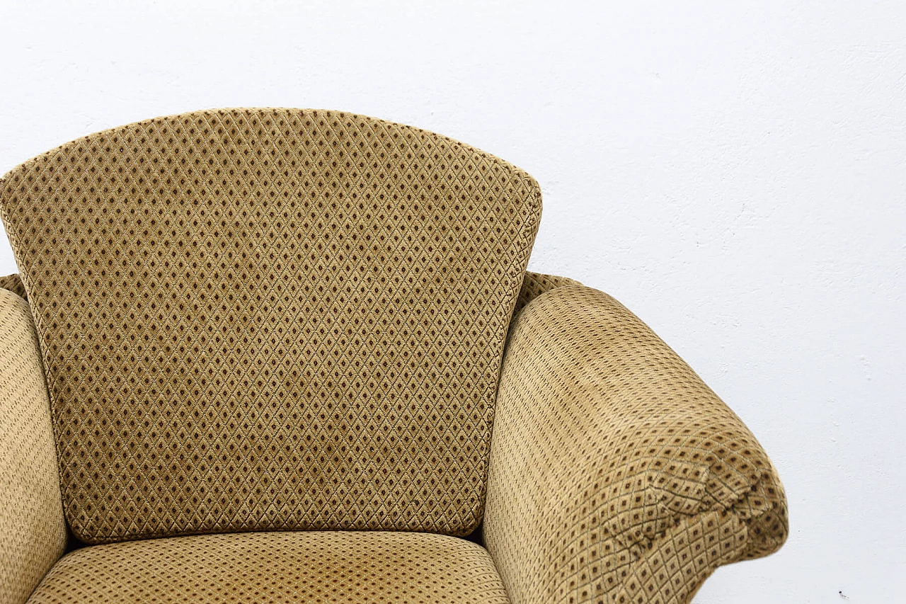 Coppia di poltrone Art Deco con piedi leonini, anni '30 1352096