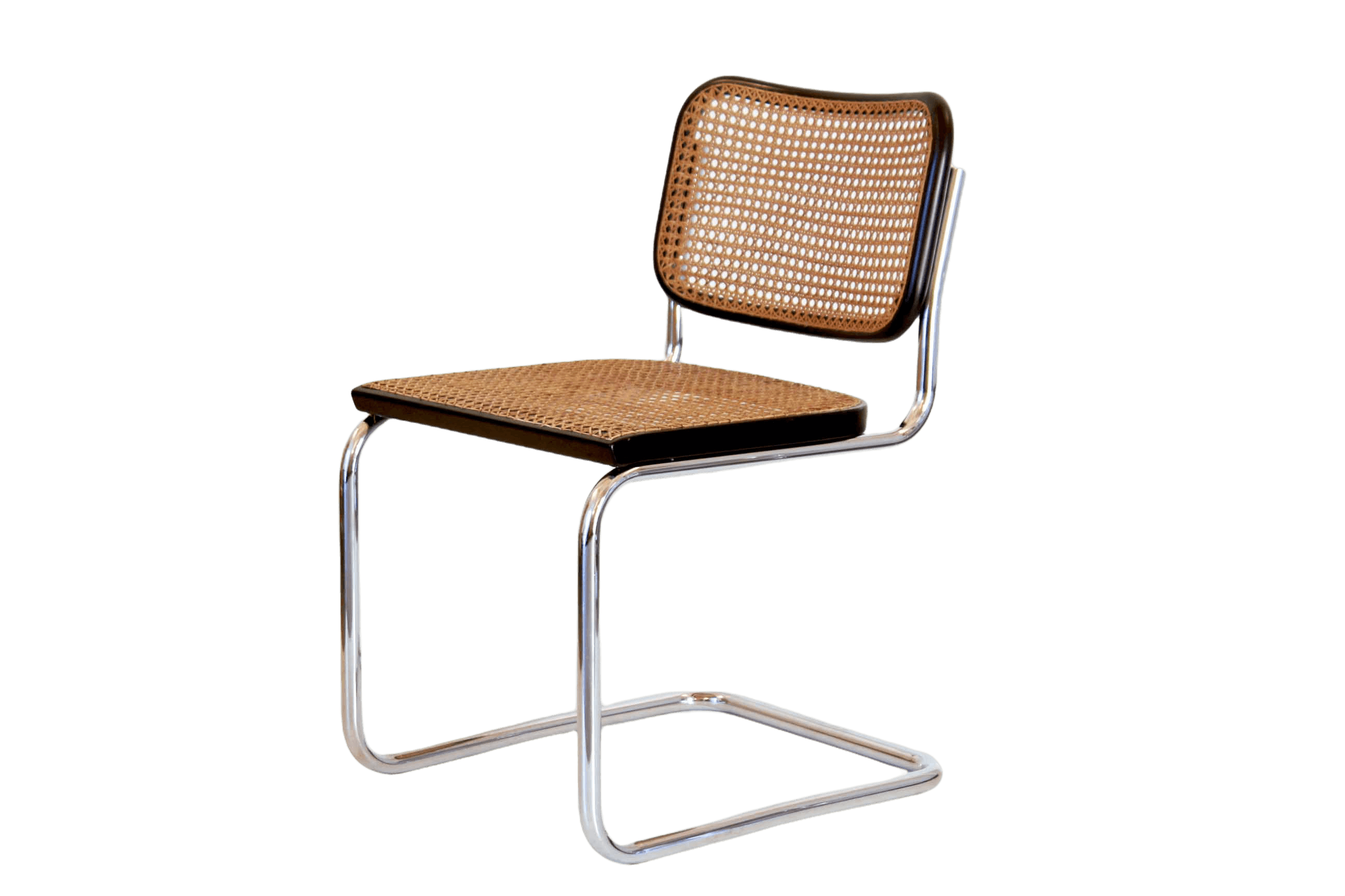 Sedia in paglia di vienna di Marcel Breuer per Gavina, anni '70