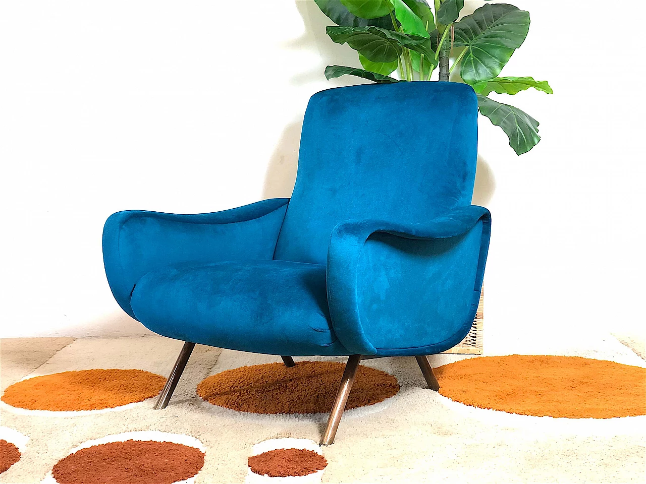 Armchair Lady by Marco Zanuso for Arflex, 1950s 1353481