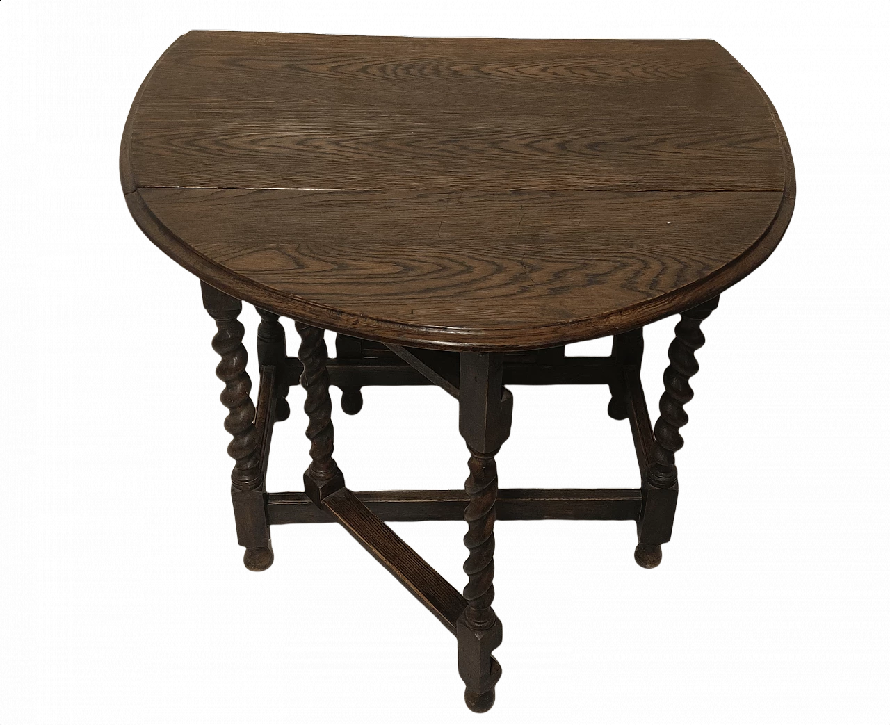 Oak folding table, early 20th century 1353945