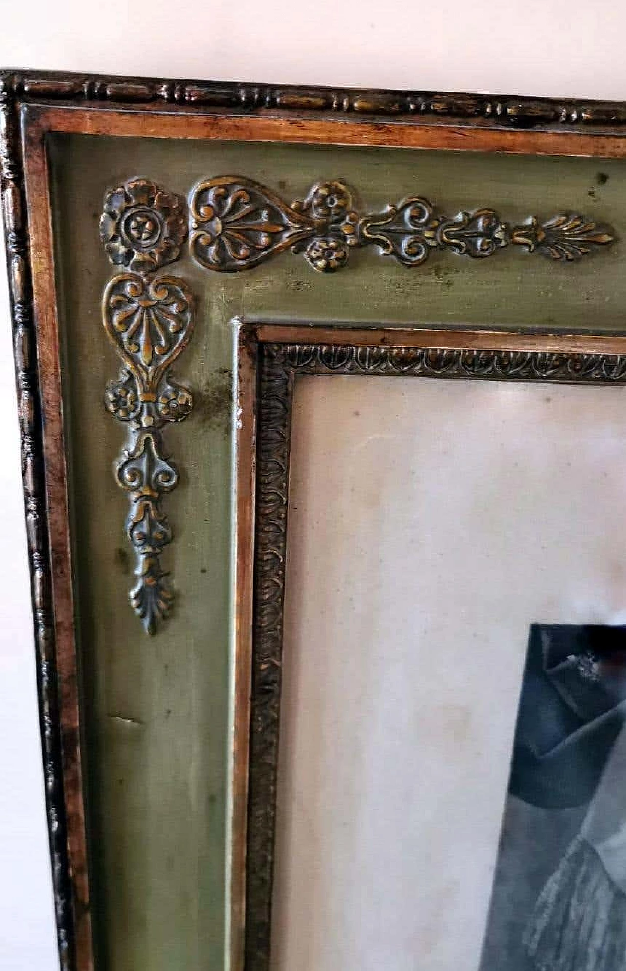 Etching of a portrait of Joseph Napoleon with autograph and gold frame by Pradier, 1813 1354204