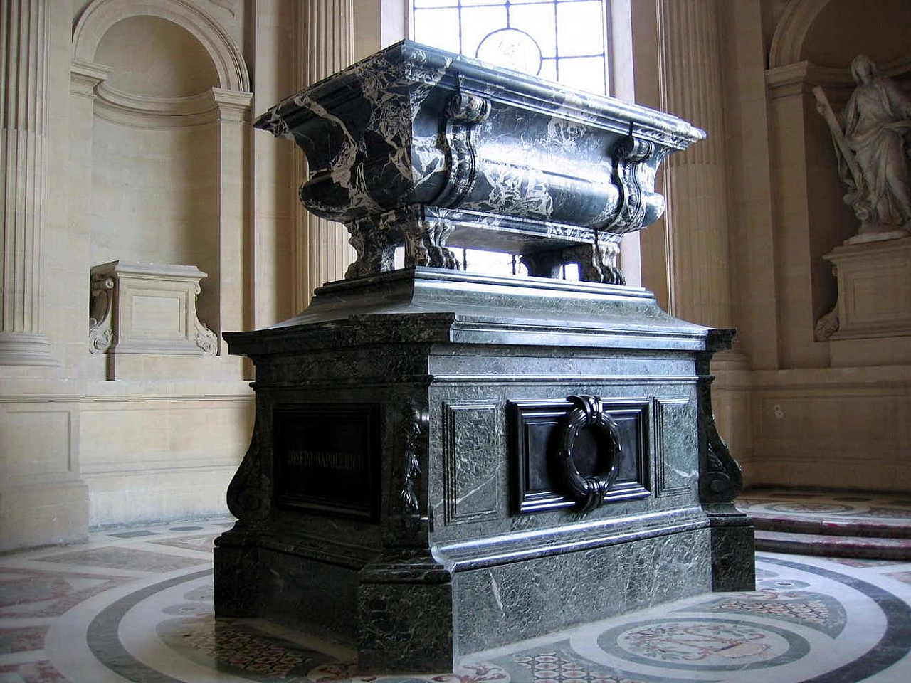 Etching of a portrait of Joseph Napoleon with autograph and gold frame by Pradier, 1813 1354219